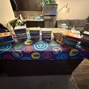 Assorted Book Collection with Colorful Covers